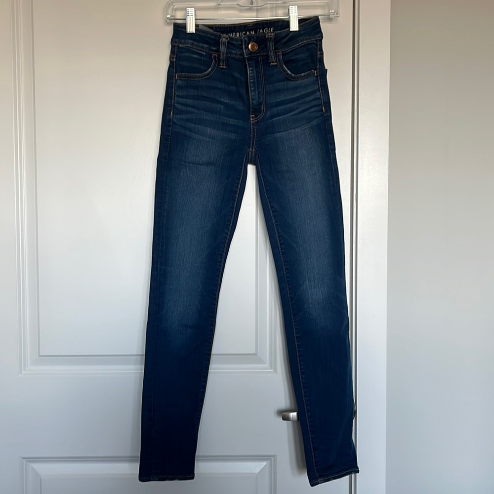 American Eagle High-Waisted Capris, size 0